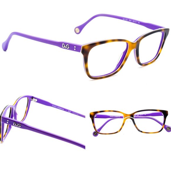Dolce & Gabbana Eyeglasses DD 1238 Rectangular - Picture 1 of 10